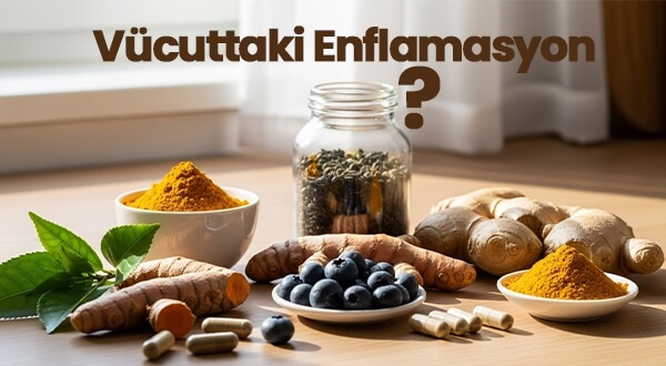 Vücuttaki Enflamasyon Nasıl Giderilir? Vücutta Enflamasyonu Azaltan Takviyeler