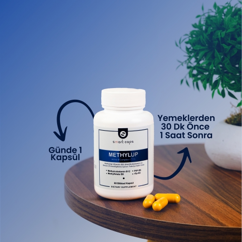 Smart Caps MethylUP Active B Comlex + TMG 60 Kapsül