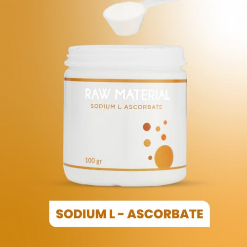 Raw Material Sodium L-Ascorbate 100 gr