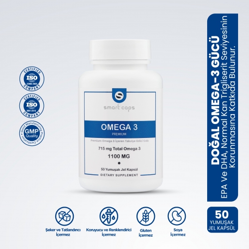 Smart Caps Omega 3 Premium 50 Softjel