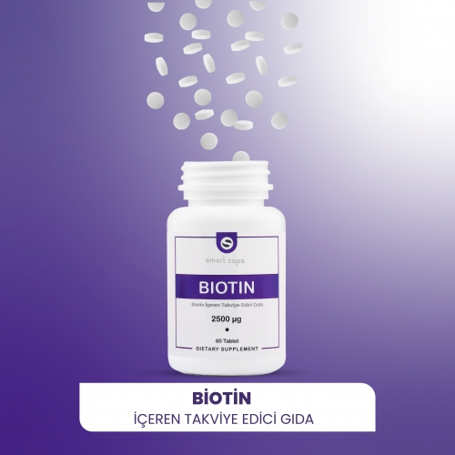 Smart Caps Biotin 60 Tablet