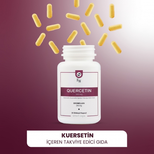 Smart Caps Quercetin 30 Kapsül