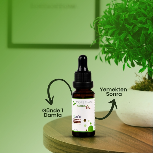 More Than Avokado D3K2 20 ml Damla