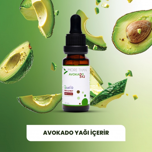 More Than Avokado D3K2 20 ml Damla