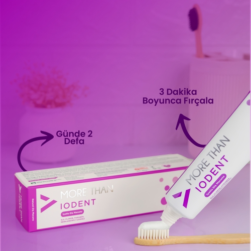 More Than Iodent Diş Macunu 100 gr