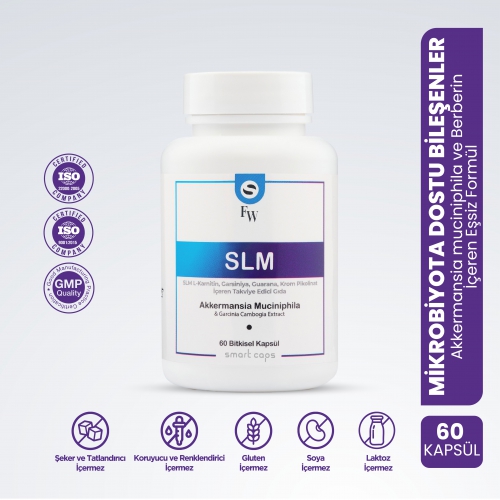 Smart Caps SLM Akkermansia Muciniphila & Garcinia Cambogia Extract 60 Kapsül