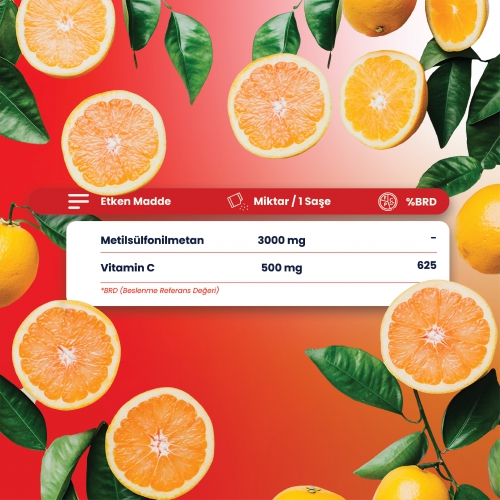 More Than Msm & Vitamin C 30 Saşe