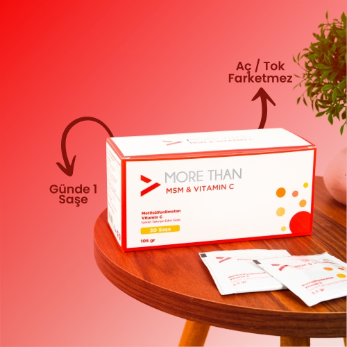 More Than Msm & Vitamin C 30 Saşe