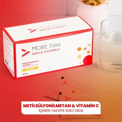 More Than Msm & Vitamin C 30 Saşe