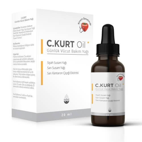 Annem Denetimde C Kurt Oil Vücut Bakım Yağı 20 ml