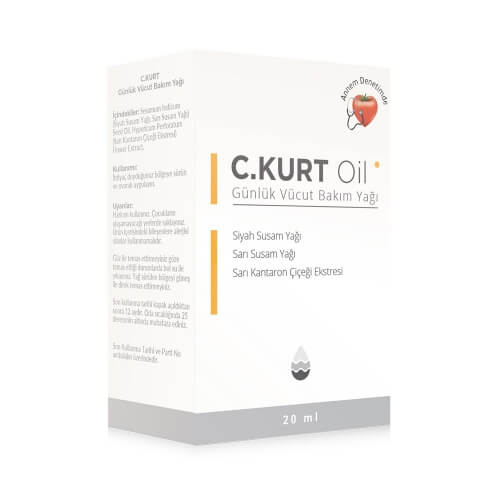 Annem Denetimde C Kurt Oil Vücut Bakım Yağı 20 ml