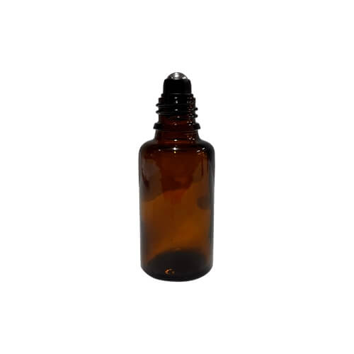 Cam Roll On Şişesi (Amber) 30 ml 