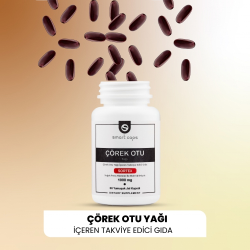 Smart Caps Çörek Otu Yağı 60 Softjel
