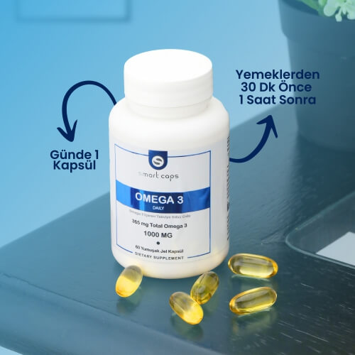 Smart Caps Omega 3 Daily 60 Softjel