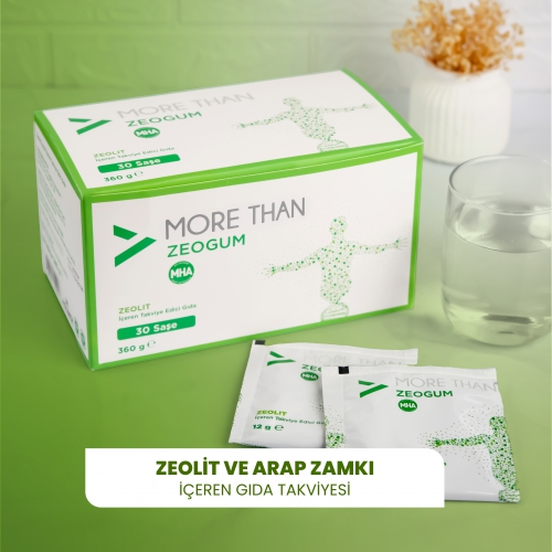 More Than Zeogum (Zeolit & Arabic Gum) 30 Saşe