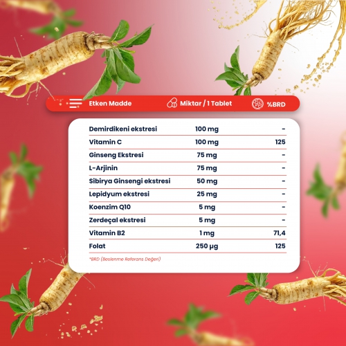 Smart Caps Panax Ginseng  60 Tablet