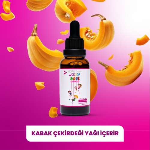 More Than Adek Kids Multivitamin Damla 30 ml