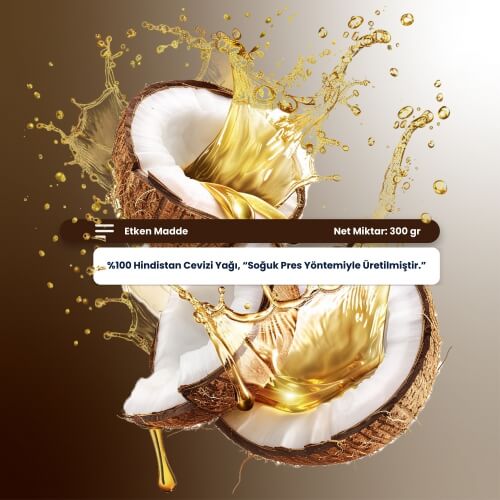 Smart Caps Hindistan Cevizi Yağı 300 gr