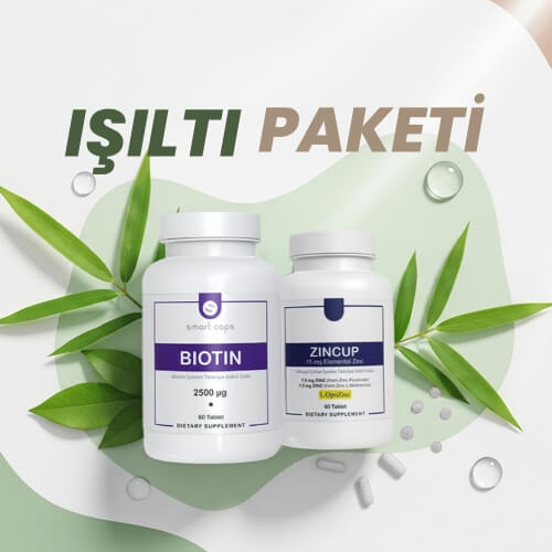 Smart Caps ® BIOTIN - Smart Caps ZincUP Çinko 60 Tablet