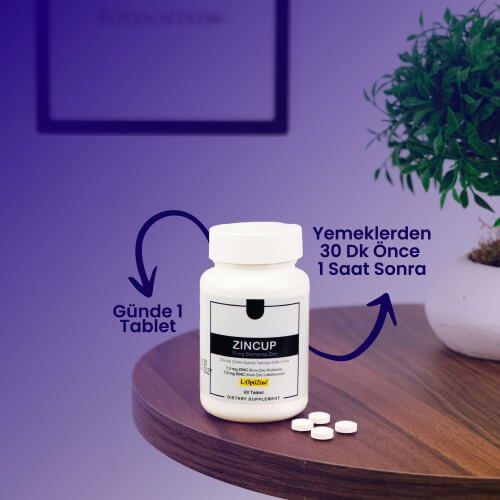 Smart Caps ® BIOTIN - Smart Caps ZincUP Çinko 60 Tablet