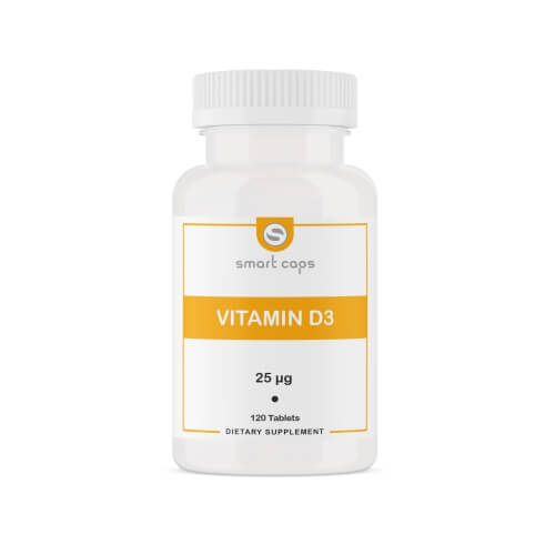 Smart Caps Vitamin D3 120 Tablet