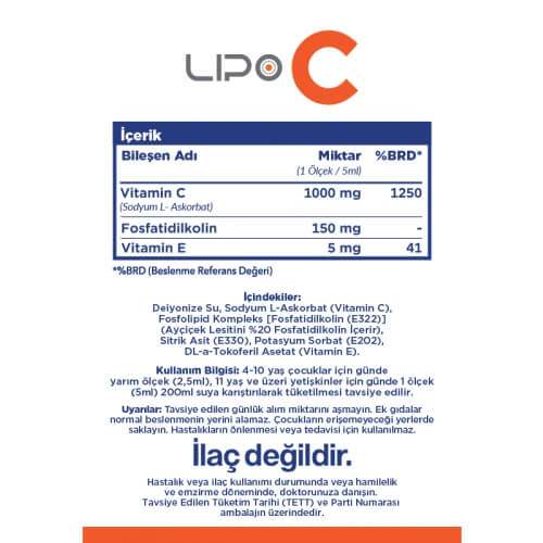 Lipo C Vit 1000 mg/5 ml
