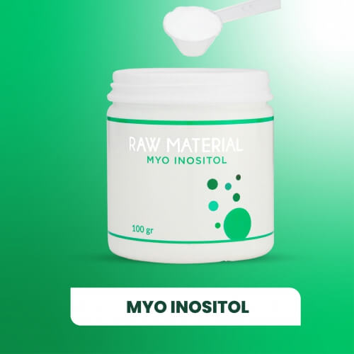 Raw Material Myo Inositol 100 gr 
