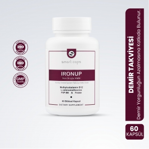 Smart Caps IronUP Demir 60 Kapsül
