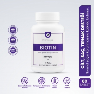 Smart Caps Biotin 60 Tablet