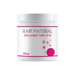 Raw Material Collagen Type I-II-III 100 gr