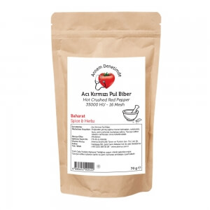 Acı Kırmızı Pul Biber ( Hot Crushed Red Pepper ) 70 gr