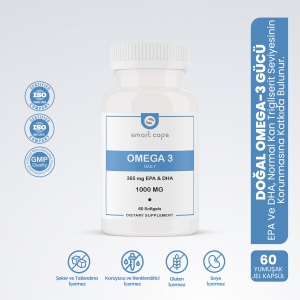 Smart Caps Omega 3 Daily 60 Softgels