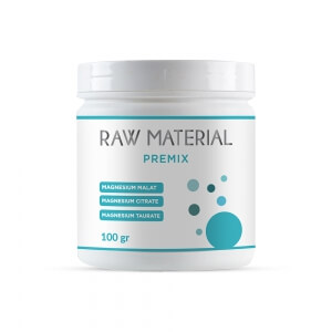 Raw Material Premix-Magnesium Malat-Citrate-Taurate 100 gr
