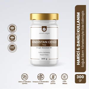 Smart Caps Hindistan Cevizi Yağı 300 gr