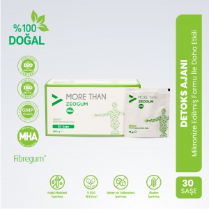 More Than Zeogum (Zeolit & Arabic Gum) 30 Saşe