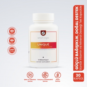 Smart Caps Unique Multivitamin/Multimineral 30 Kapsül